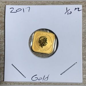 2017 Australia 1/10 oz .999 Fine Gold 15 Dollars Coin